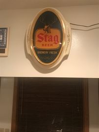 Stag Beer Sign