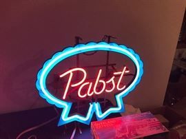 Pabst Neon Sign