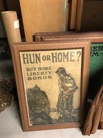WWII World War II Bond Poster