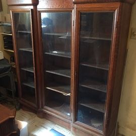 Oak Bookcase.