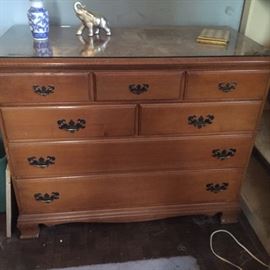 Maple chest.