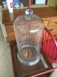 Glass scientific dome.