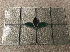 8 pane stained glass