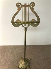 Brass music stand