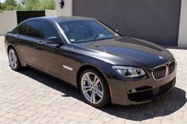 2014 BMW 750Li xdrive M-Sport Twin Turbo - 28,700 miles. Superb Condition!!