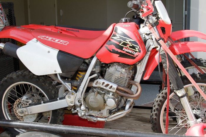 Honda 2000 XR400RY Motorcycle