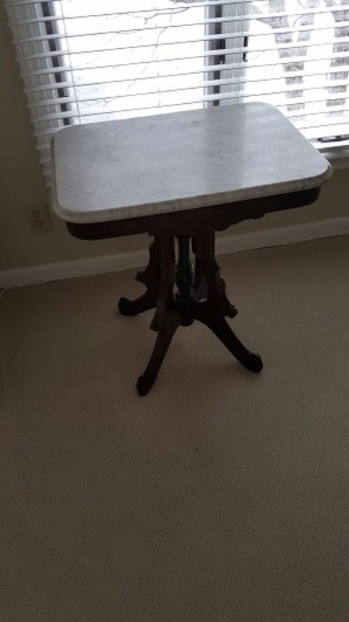 Vintage marble table