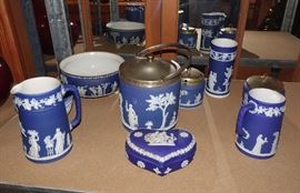 BLUE JASPERWARE WEDGWOOD COLLECTION