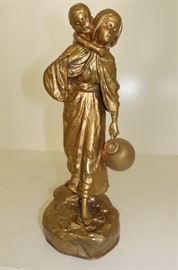 Bronze statue-Hungary, c. 1910 Andor Ruff (1885-1951) - Hungarian sculptor-