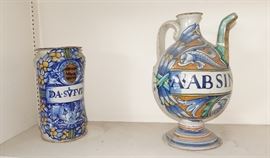 17c Apothecary Jars