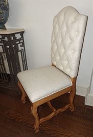 Set of 12  newly Upholstered Chairs