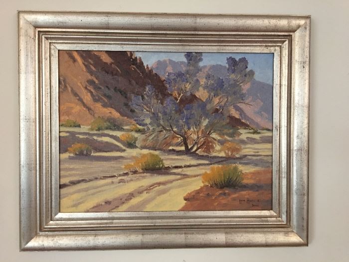 Oil Painting Signed by Don Miles.