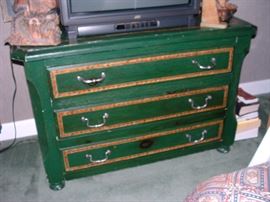 primitive chest of drawers