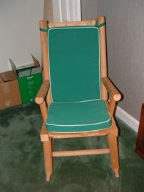 primtive ranch style rocker