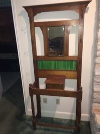 Nice antique hall tree