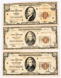 Lot 106 - Coin Lot of National Currency Notes $50 Face