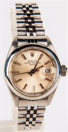 Lot 385 - Jewelry Rolex Ladies Wrist Watch Stainless