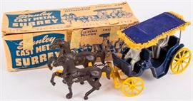 Lot 4 - Toy Stanley Cast Metal Surrey No. 10 in Box (MIB)