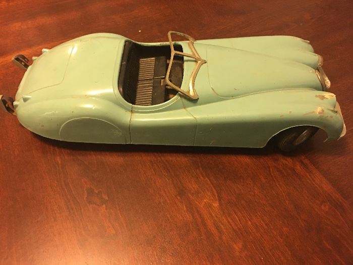 Vintage BLUE Toy Car!