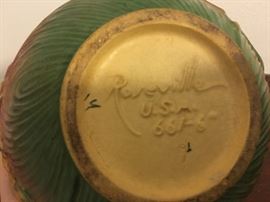 Roseville Peony Jardinière 