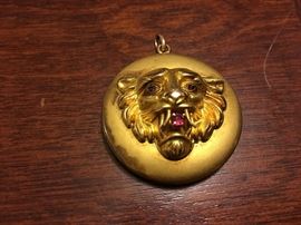 Gold w/ Precious Ruby's