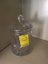 Waterford Biscuit Jar