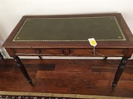 Lawyers Desk - Leather Top!