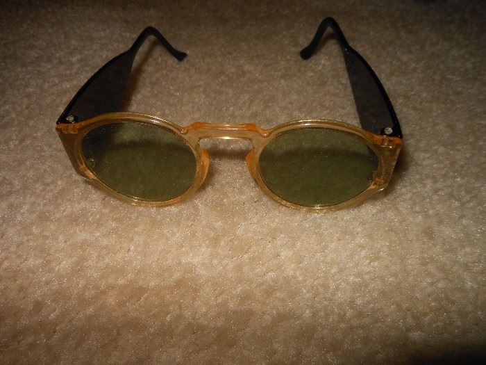 Rare "Optiks" antique sun glasses