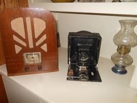 Old radio & camera 
