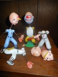 Vintage baseball bobble heads 