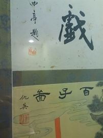 Hand Painted Silk Art