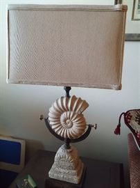 Nautilus Shell Table Lamp