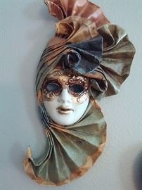 Venetian Carnival masks from Venice Italy