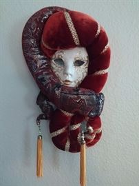 Venetian Carnival masks from Venice Italy