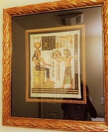 Egyptian Papyrus painting