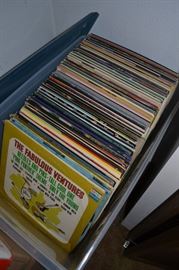Record Albums, 2 large bins