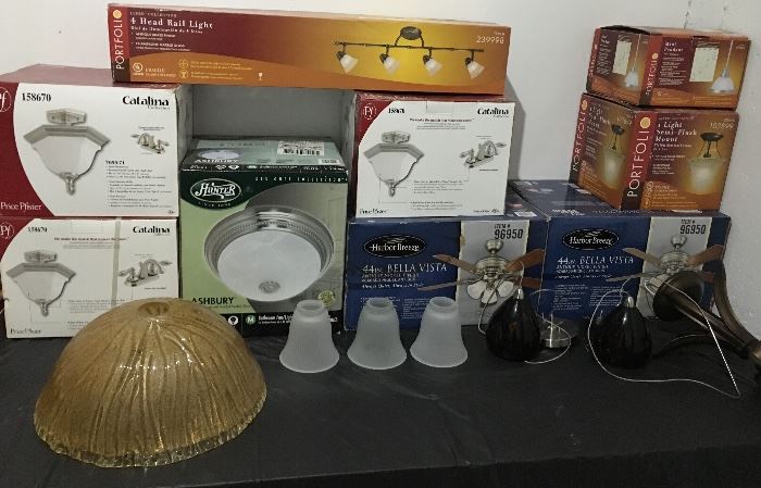 New Lighting - Some Still Unopened Boxes