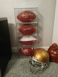 Huge amount of sports memorabilia autographed and authentic