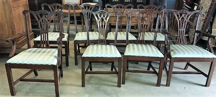 Set of Chippendale Chairs