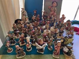 Collection of vintage Hummels