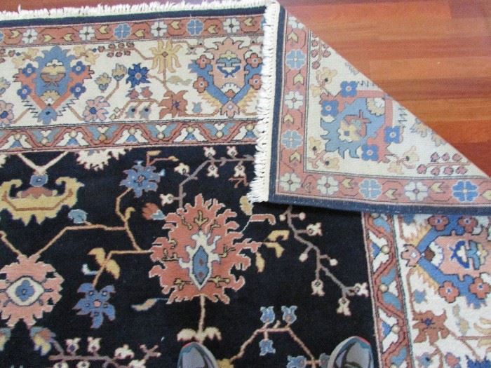 Large beautiful well cared for rug.