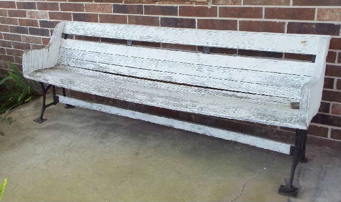 One of two benches