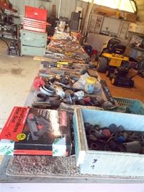 20 feet of tools & related items