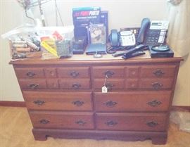 Dresser & office supplies