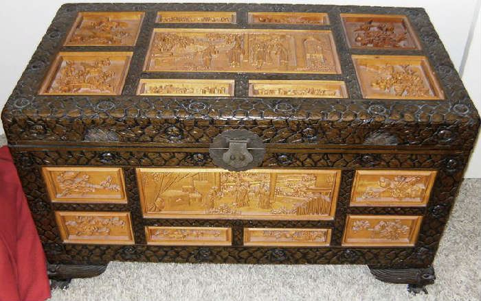 Chinese Camphor chest
