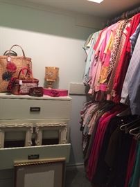 Purses, clothing, frames, etc.