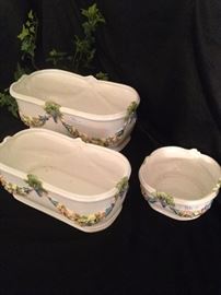 Assorted bowls from Italy