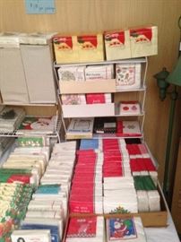 Some of the many packages of napkins ----- for all occasions!