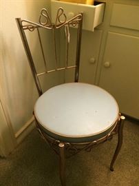 Vintage vanity chair