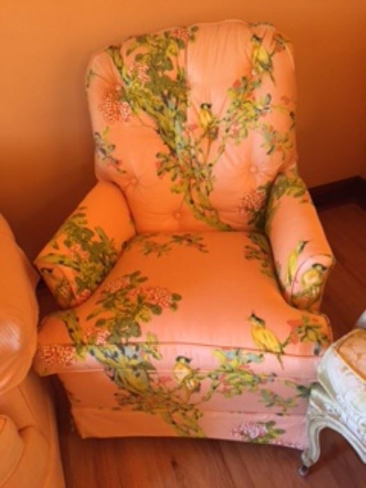 Beautiful Swivel Upholstered Chair